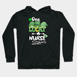 One Lucky nurse with gnomes Hoodie